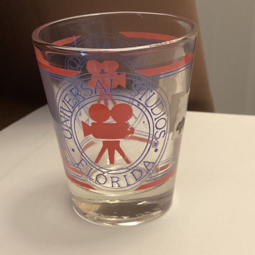 VINTAGE Universal Studios Florida Shot Glass